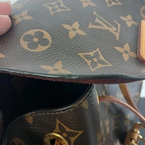 LOUIS VUITTON MONTSOURIS BACKPACK MONOGRAM - Picture 7 of 10